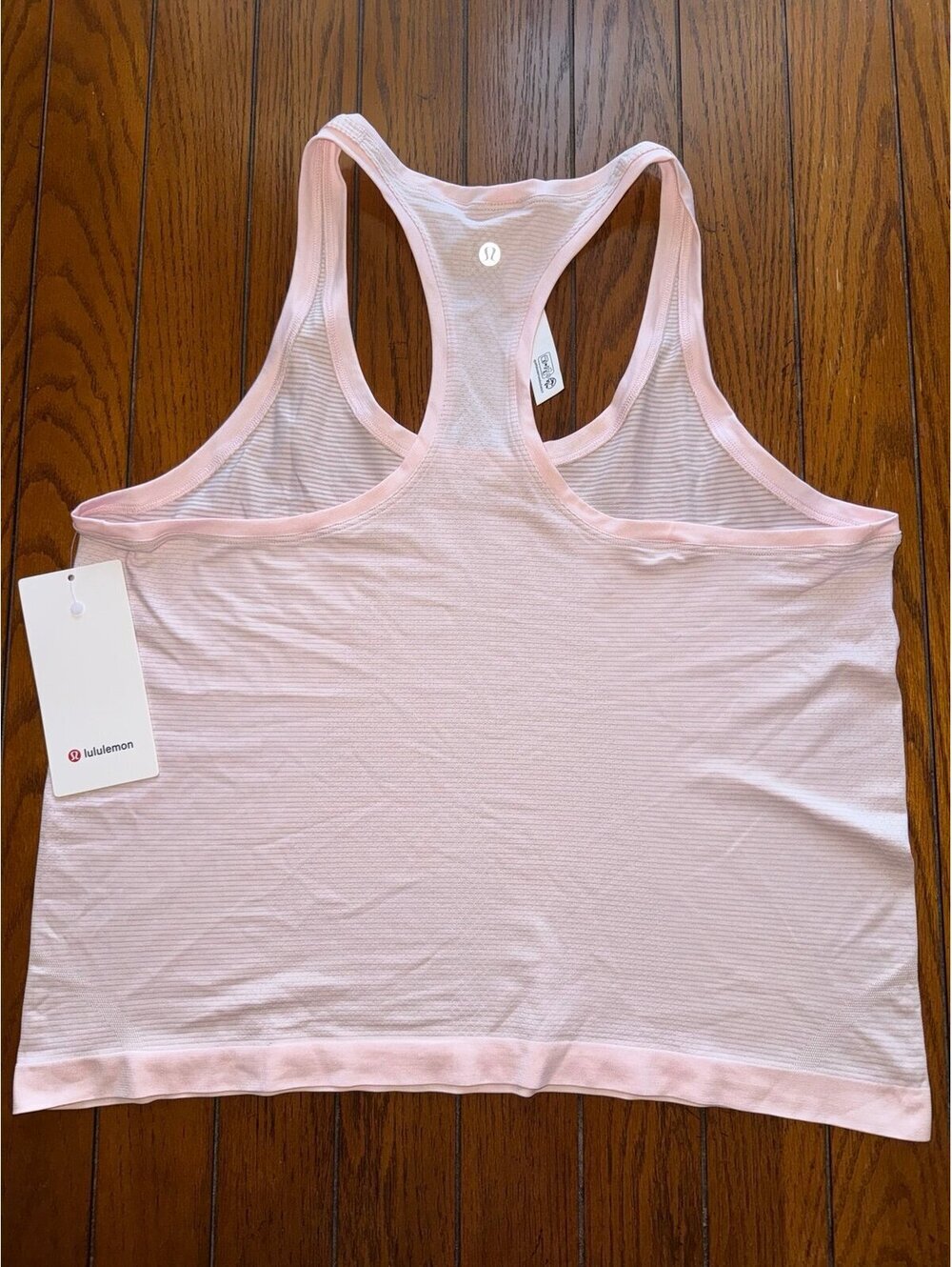 Lululemon Swiftly Tech Scoopneck Tank 2.0 Race Pink Pearl Size 14 NWT